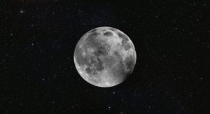 the moon's disc