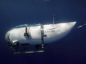 The missing submersible