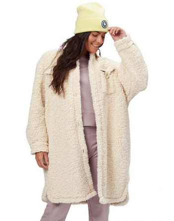 basin and range oversized sherpa jacket 