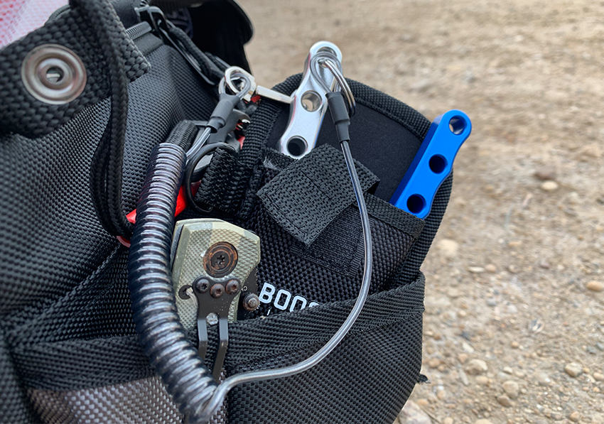 booms fishing x1 aluminum fishing pliers