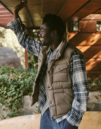 buck mason coyote cascade down expedition vest