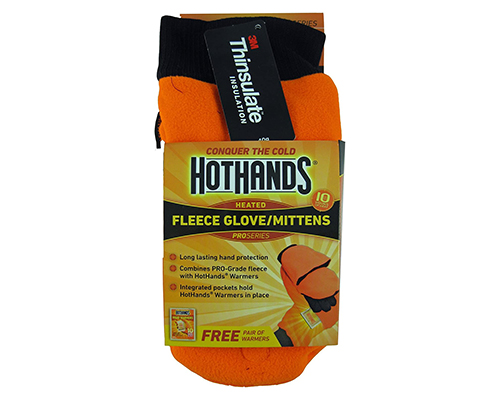 hothands heated fleece gloves