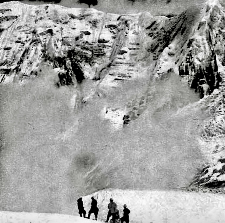 Team members during the 1950 Annapurna I expedition.