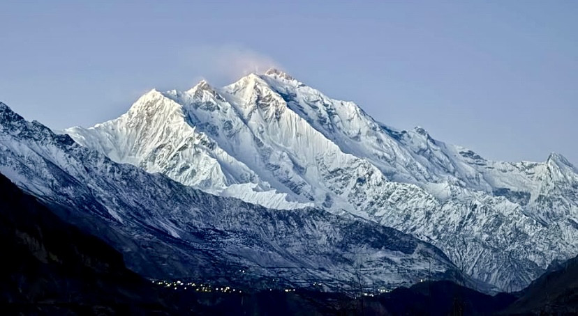 The North Face of Rakaposhi, a.k.a. Hunza Face.