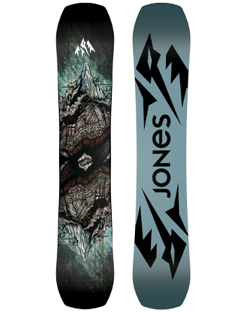 jones mountain twin snowboard 