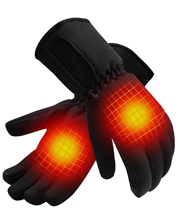 qilove electric heated gloves 