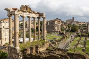 Ruins of the Roman forum.