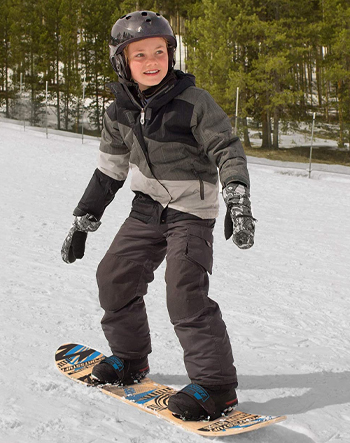 sportsstuff snow ryder hardwood snowboard 