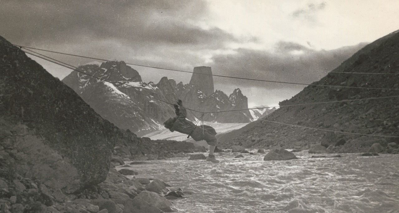 old tyrolean traverse photo